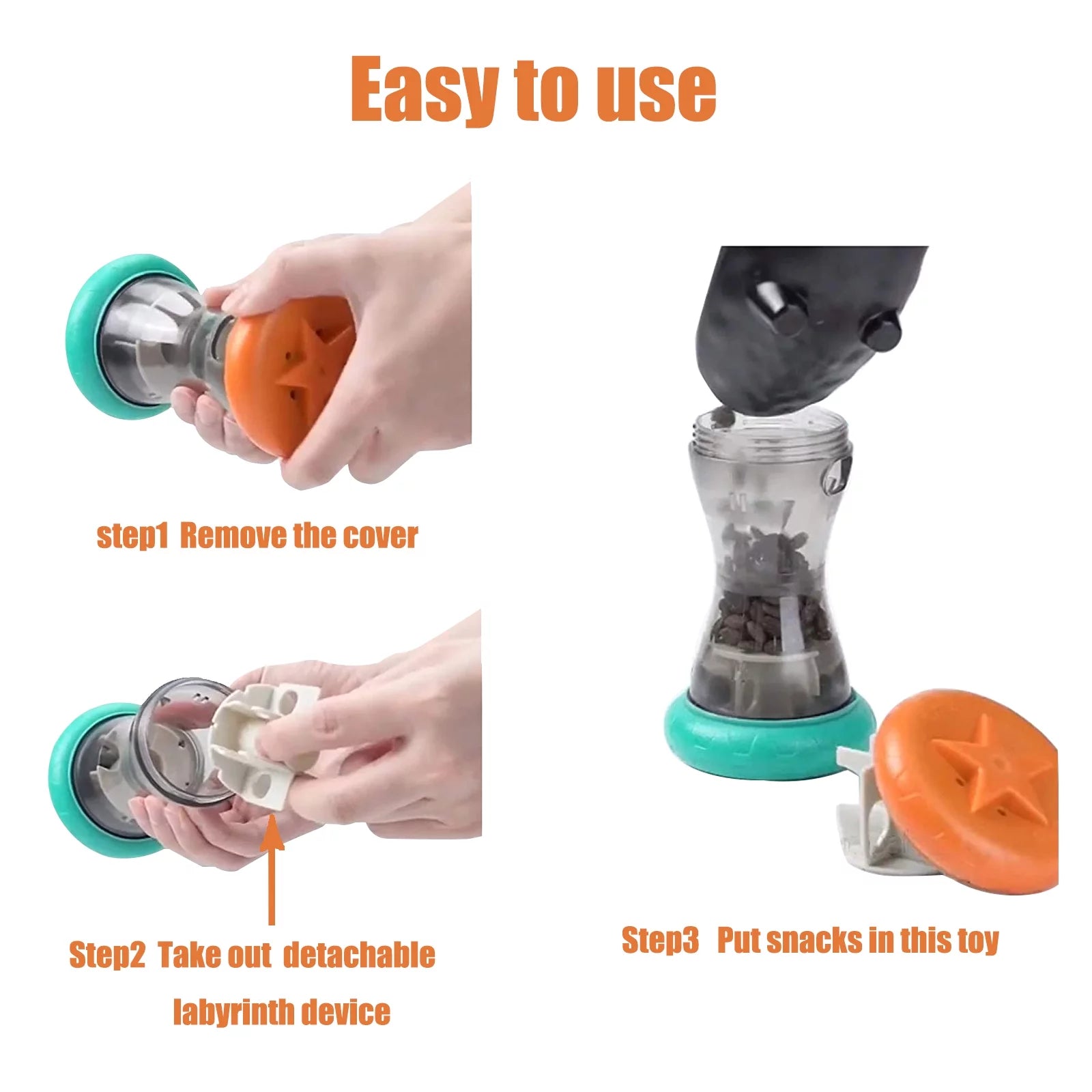 Treat Dispensing Slow Feeder | Dog Enrichment Toy to Keep Them Busy