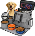 Weekend Dog Travel Bag Set | Water-Resistant Oxford